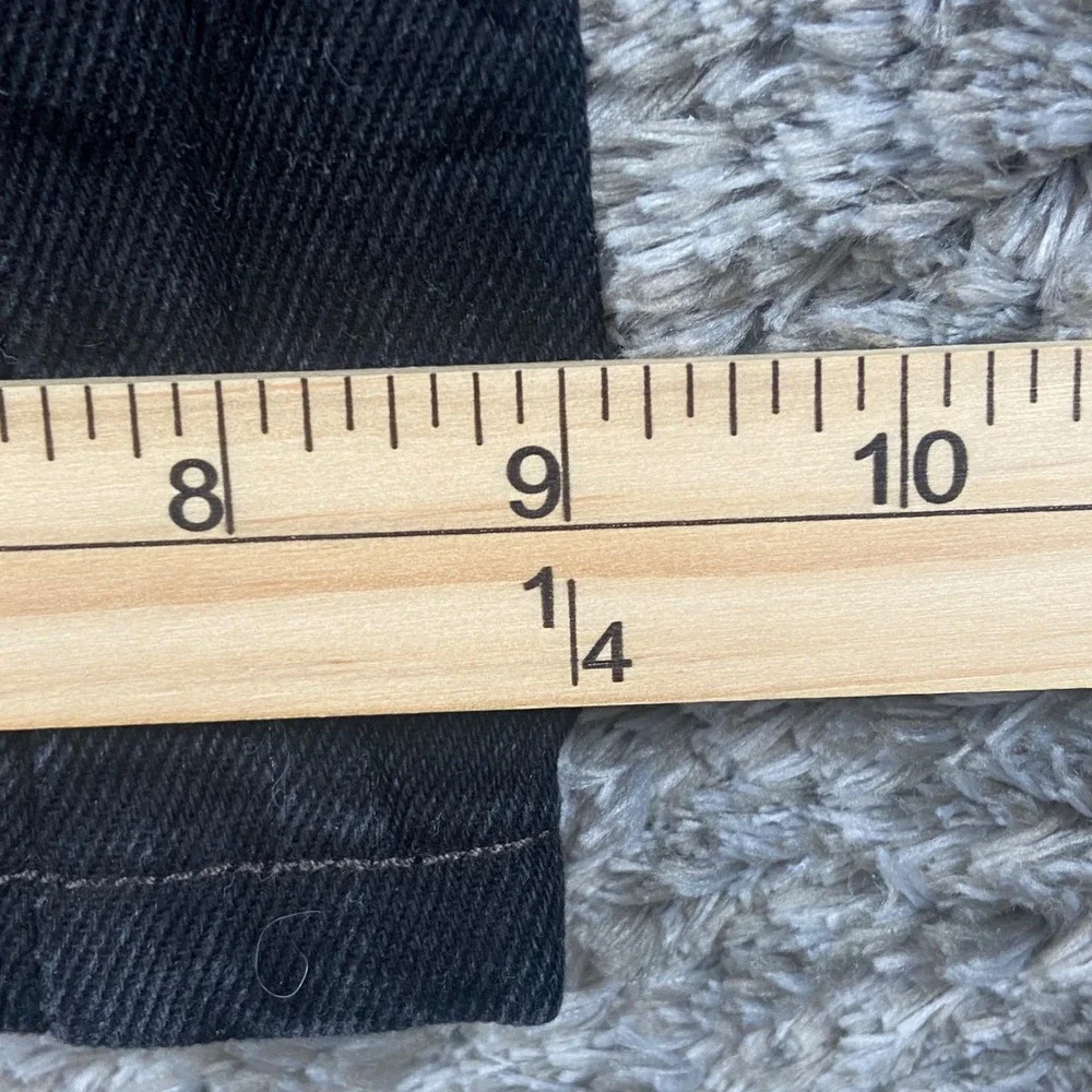 Levi's‎ 505 Jeans Mens 40x30 Black Denim Straight Leg Regular Fit Cotton Pant